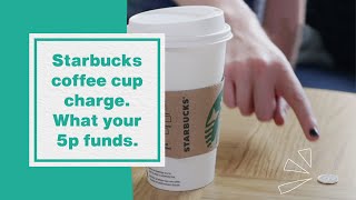 Starbucks coffee cup charge - what your #5pFunds I Hubbub Vlog