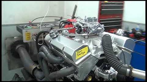 SBC 531HP 383 STROKER ENGINE DYNO RUN FOR MARK TERWILLIGER BY WHITE PERFORMANCE AND MACHINE