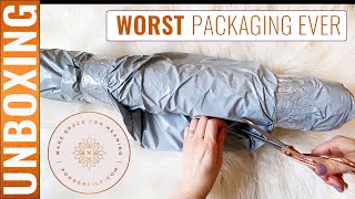 UNBOXING Ponderlilly Hardbound Undated Planner - WORST Packaging Ever Shipping costs were 30