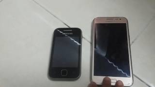 Comparison between samsung J2 and samsung galaxy y