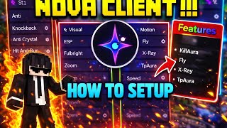 How to setup  and use Nova client #minecraft 
