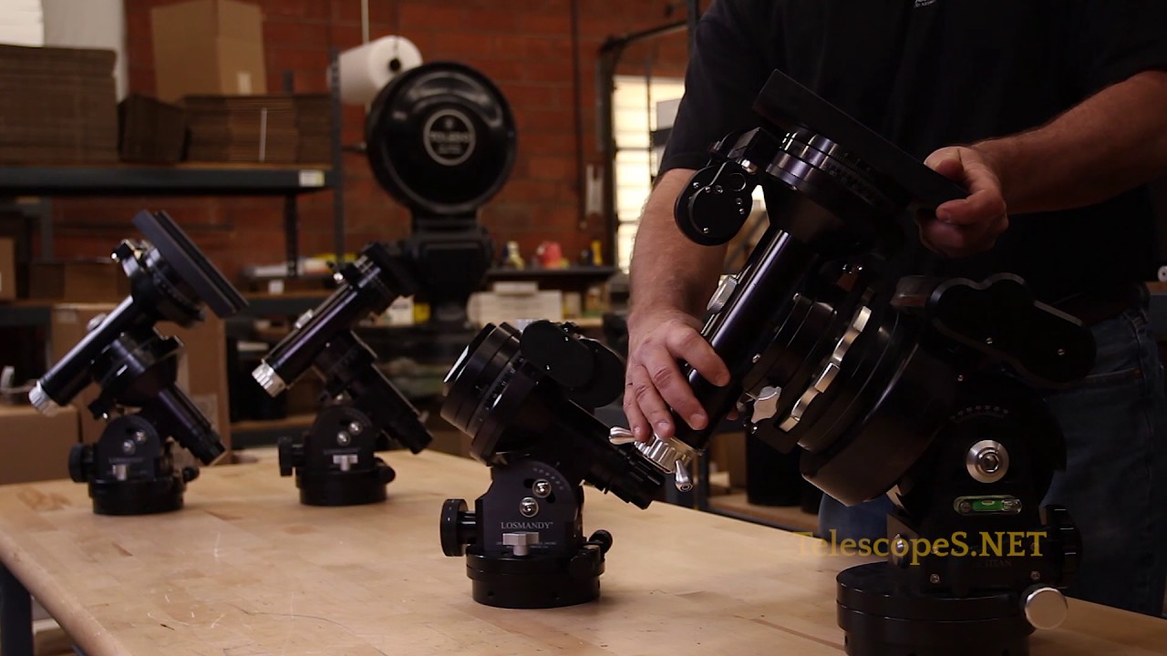 Losmandy Introduces New EQ Mounts & Upgrade Kits! YouTube