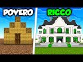 HO SFIDATO LOCO A COSTRUIRE CASA RICCA vs POVERA - Minecraft