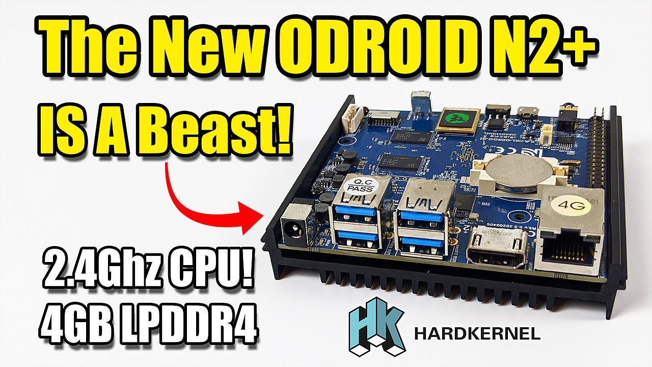 The New ODROID N2 Plus Is A Beast! The Fastest Open Spec ARM SBC! 