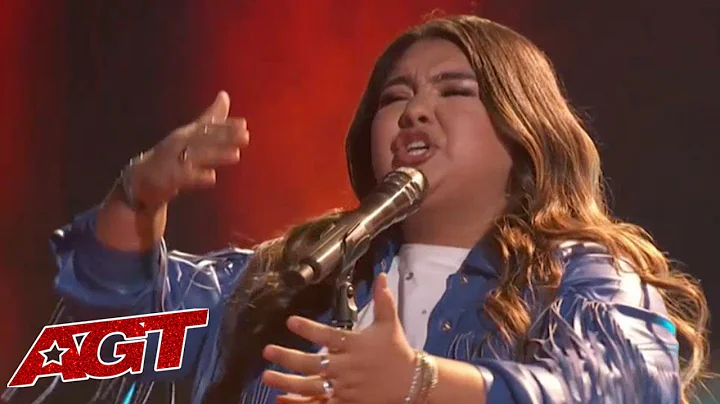 19-Year-Old Texas Singer Kristen Cruz BRINGS THE HOUSE DOWN On Americas Got Talent LIVE!