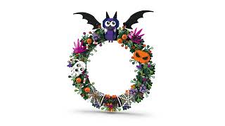 LEGO Halloween Wreath Construction Set 40825