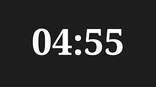 4 Minutes 55 Seconds Timer