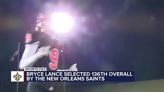 Marshall native Bryce Lance drafted by the New Orleans Saints