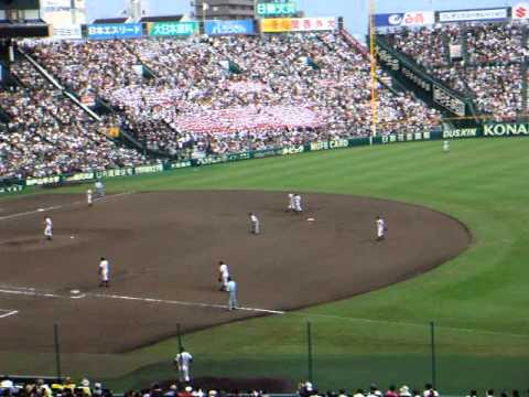 第92回全国高校野球選手権（聖光学院vs広陵）広陵応援3.avi