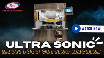 ULTRASONIC MULTI FOOD CUTTING MACHINE | Cake & Sweet Cutting | Kaju Katli | Barfi | Brownies #asmr