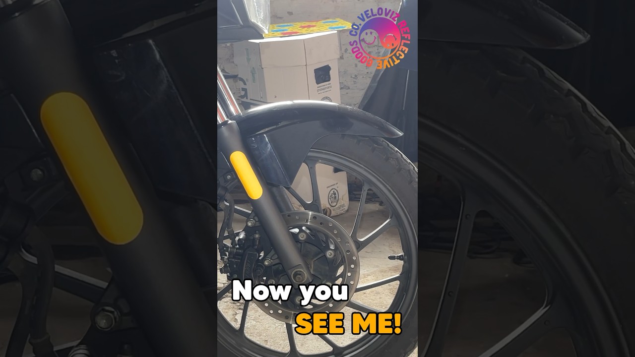 STEALTH reflective motorcycle stickers 