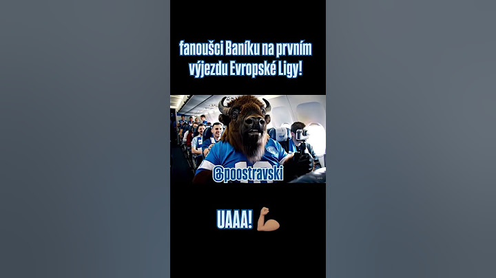 Fanoušci Baníku na prvním výjezdu Evropské ligy! 🛩️ #banik #ostrava