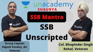 SSB Unscripted | A Candid Discussion Between Former Group Captain and Colonel | SSB Mantra