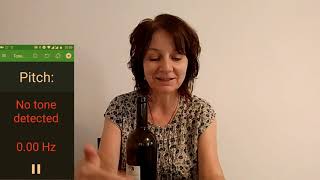 Measuring the speed of sound with an empty bottle and a mobile phone - 1