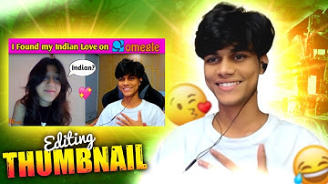 Adarsh uc Thumbnail kaise Banaye 🔥 | How to Edit Thumbnail like @AdarshSinghUC | @SarcasticMonk