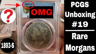 PCGS Unboxing Video #19  Rare Morgan Silver Dollars and More