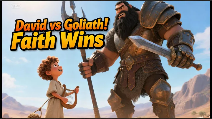 The Boy Who Defeated a Giant! - David and Goliath | Bible Story for Kids