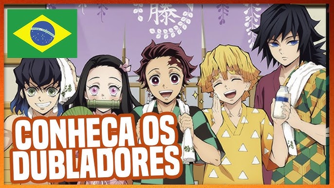 Todos os Dubladores Do Anime Kimetsu no Yaiba 2 Temporada #kimetsunoyaiba  #animes #demonslayer 