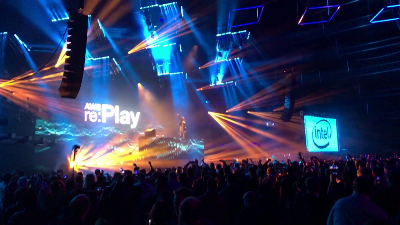 AWS REinvent REplay party YouTube