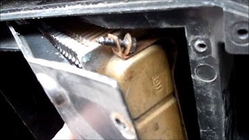 Dash and heater box removal 1987 Camaro IROC-Z.