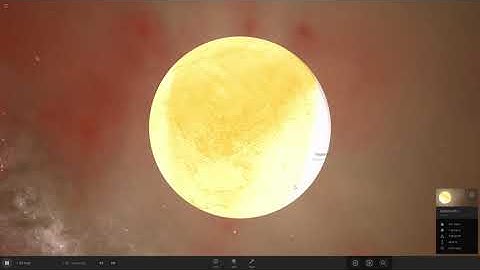 Earth and Kepler-69 c collision Universe Sandbox 2