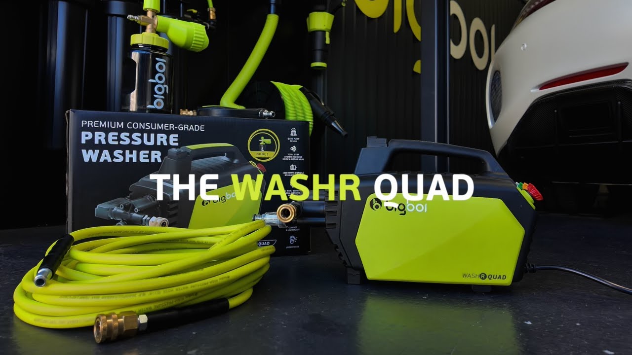 Washr Quad: The Ultimate Consumer-Grade Pressure Washer for Detailing!