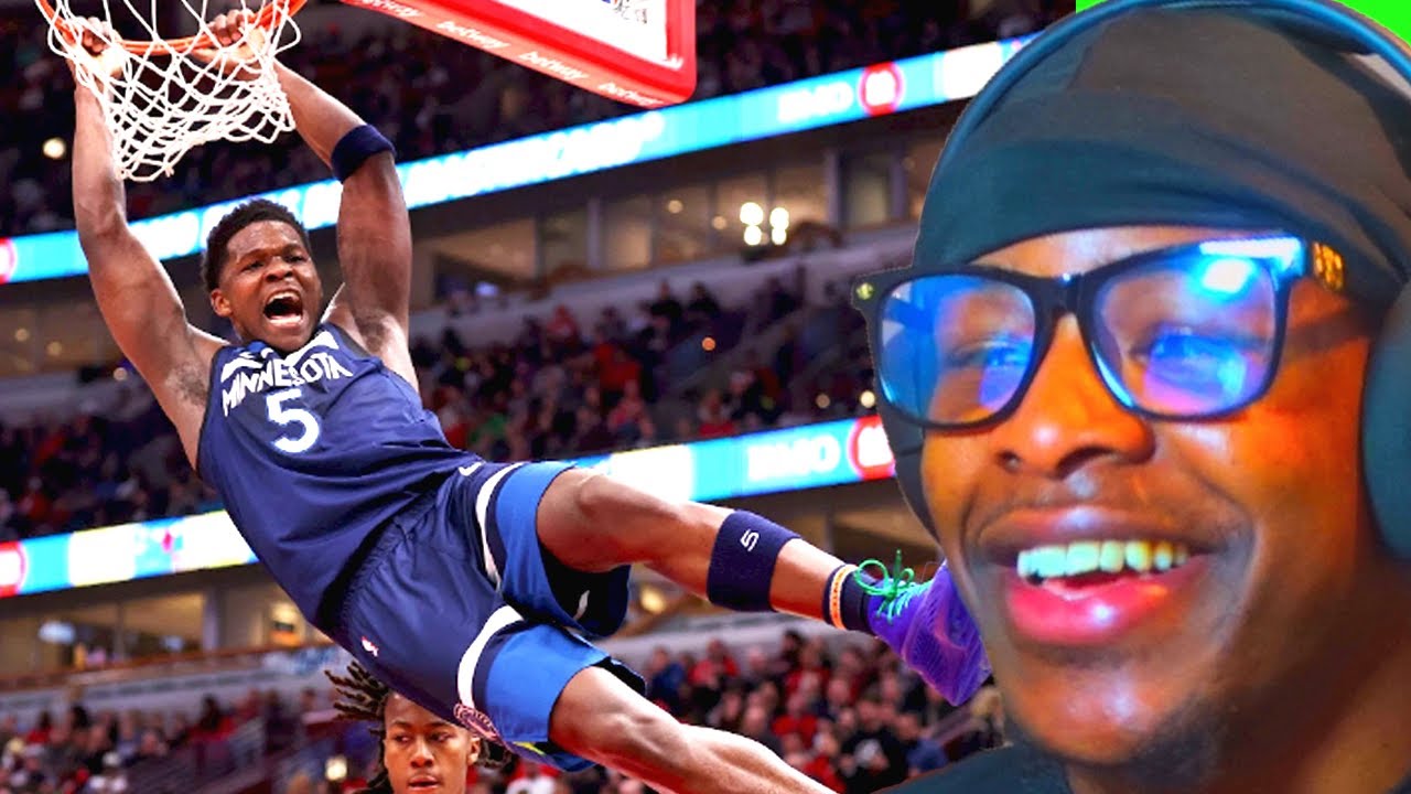 British Streamer reacts to Anthony Edwards for the first time (MJ long lost son)