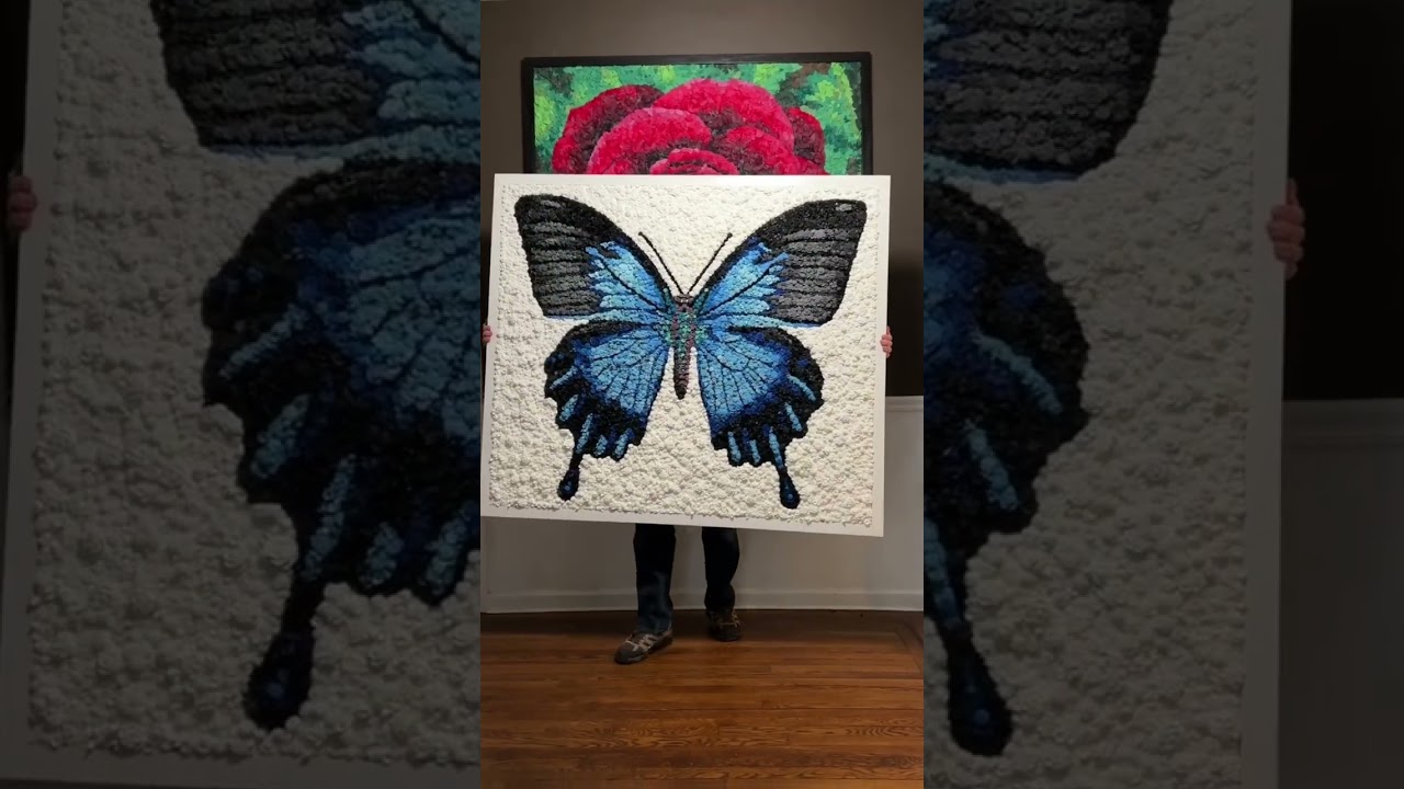 POV: you spent 8 months creating this butterfly 🦋