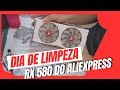 ABRIR MINHA RX 580 2048SP E ME SURPREENDI - TROCA DE PASTA TÉRMICA #rx580sp #rx580 #aliexpress