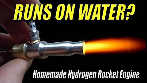 Water To Rocket Fuel - Building a Hydrogen Rocket Engine Powered by Electrolysis