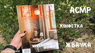 видео: ASMR chewing gum, АСМР ЖУРНАЛ, листаю журнал ELLE DECORATION, жвачка АСМР, шёпот, ЧАВКАНЬЕ, конфетка картинка: ASMR chewing gum, АСМР ЖУРНАЛ, листаю журнал ELLE DECORATION, жвачка АСМР, шёпот, ЧАВКАНЬЕ, конфетка