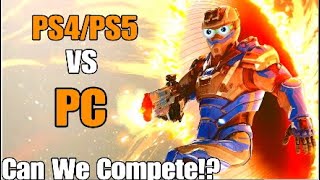 Splitgate | Console Vs PC Gameplay! | Can We Compete?