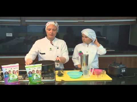 Sorbete de mango a base de Bienestarina - YouTube