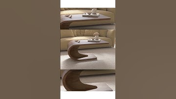 SketchUp tutorial ⚡️This custom coffee table design was created in SketchUp without using any plugin