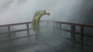 Niagara Falls - Hurricane Deck at Cave of the Winds