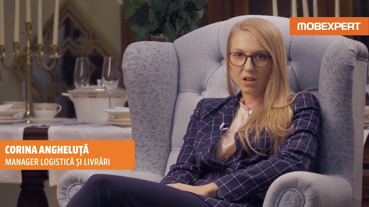 #OameniiMobexpert - Corina Angheluță, Manager Logistică și Livrări Mobexpert Iași