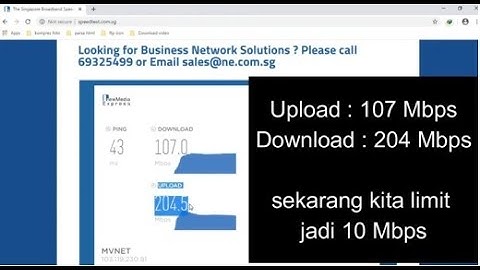 Limit bandwidth di switch BDCOM S-2510 | [ 100% Work!! ]