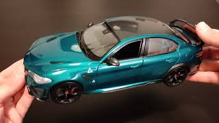 1:18 Bburago Alfa Romeo Giulia GTAm Diecast Model Car Review