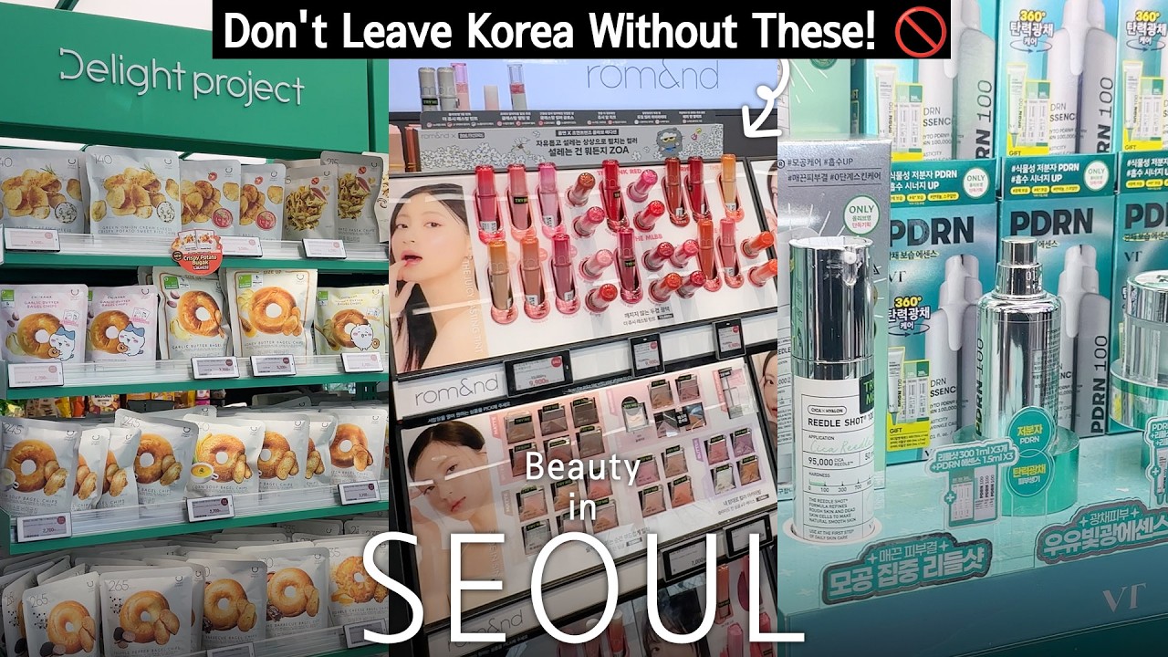 10 вещей, которые иностранцы РЕАЛЬНО покупают в Olive Young в Хондэ! 🇰🇷