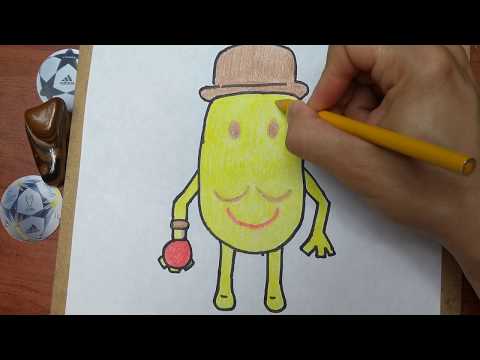 Como Dibujar Y Pintar A Mr P De Piggy Roblox How To Draw And Paint Mr P Youtube - piggy roblox para colorear mr p robot
