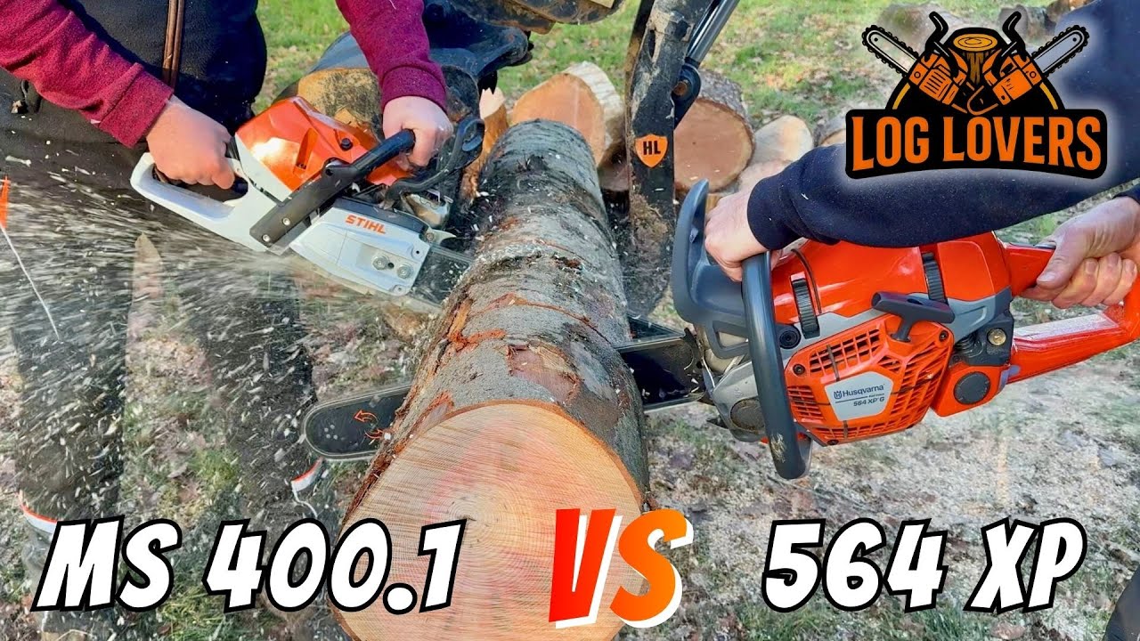 Husqvarna 564 XP против STIHL MS 400.1 Любители дров #1