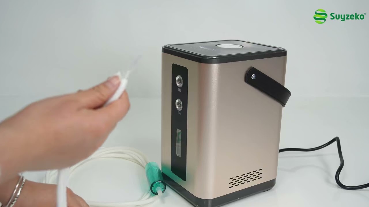 450ml/min Hydrogen Inhalation Machine, 99.99% portable Purity Dual Outlet H2 Generator, hydrogen