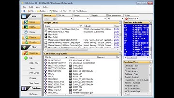 C64 Archiv - File manager to store millions of C64 files