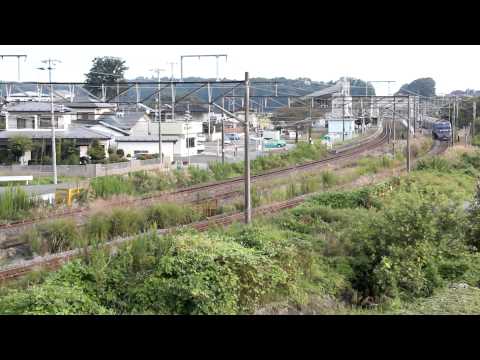 東北本線 泉崎駅 北斗星 2014.09.20
