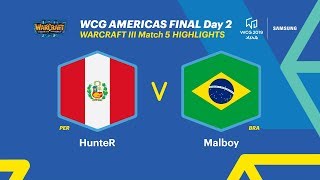 Highlights Wcg 2019 Xian, Americas Final Warcraft Ⅲ, 5R, Peru Vs Brazil Eng