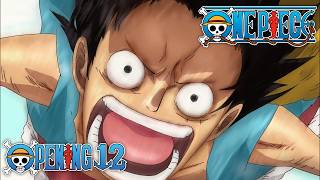 One Piece | Opening 12 - Kaze wo Sagashite | 4K Creditless