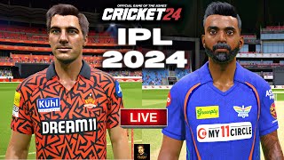 IPL 2024 SRH vs LSG T20 Match - Cricket 24 Live - RtxVivek screenshot 1