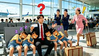 The CEO was heading for infertility treatment‑until five kids fell asleep on him, shouting “Daddy!”