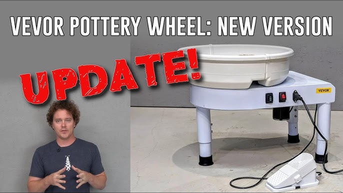 Yofuly Pottery Wheel with 3 Mini Turntable, USB Pottery Wheel Machine, 2300rpm Electric Pottery Wheel Mini Clay Making
