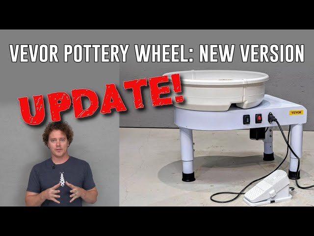 VEVOR Pottery Wheel, 14in Ceramic Wheel Forming Machine, 0-300RPM
